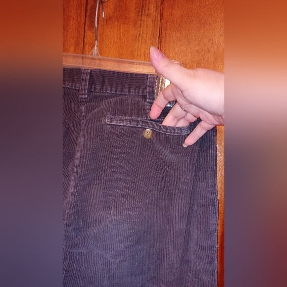 🆓 With $25 Dollar Purchase! Kenny Rogers (corduroy) dress pants**Vintage** - Picture 5 of 9